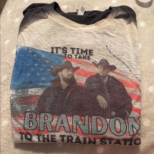 Yellowstone bleach wash T-shirt